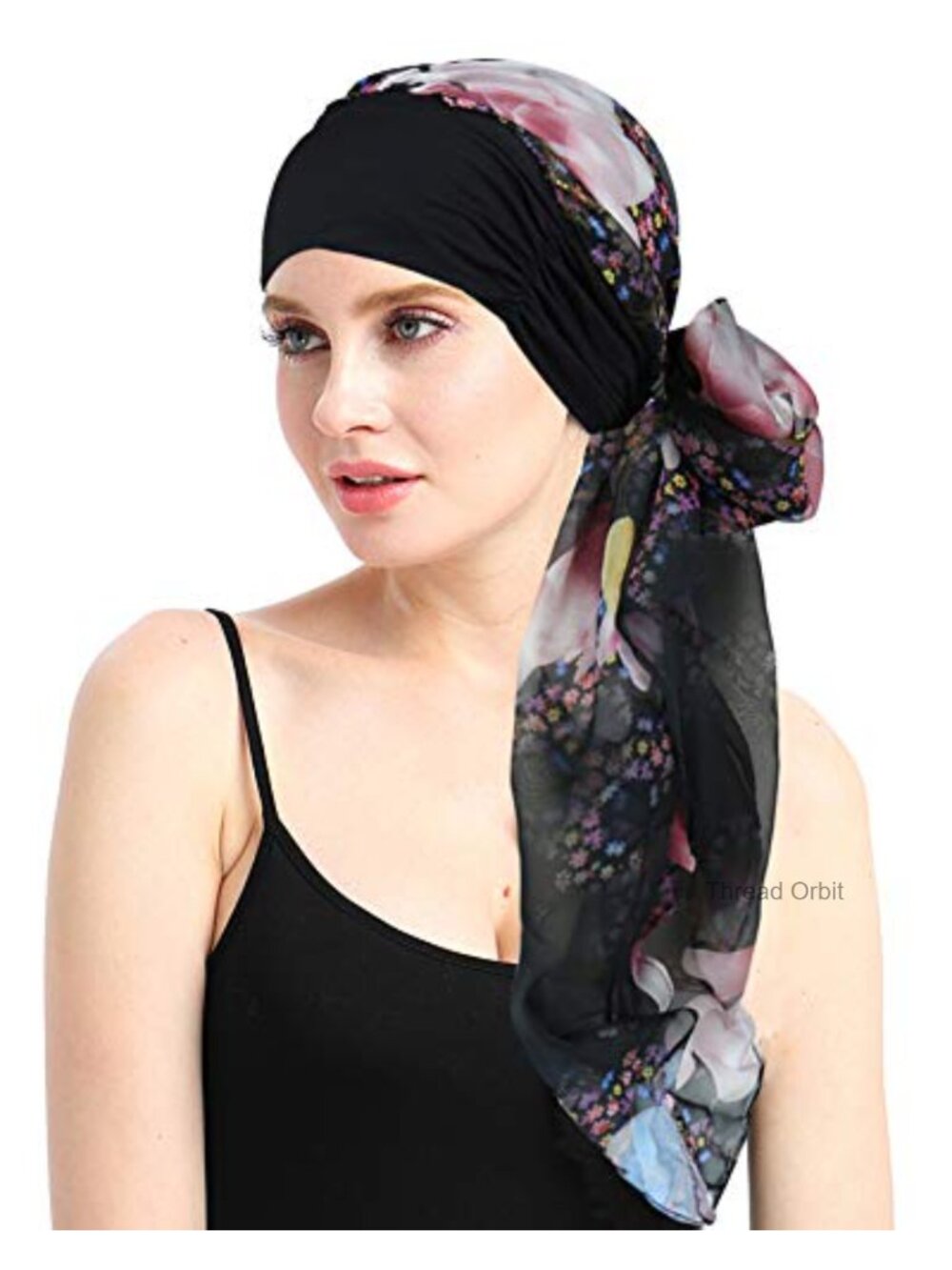 Viscose Chemo Headwear Turban for Women Soft Stretchy Cancer Hat Headwrap